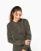 K442 - Sweater met ronde hals White