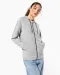 K438 - Licht katoenen sweatvest met capuchon Black