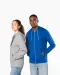 K438 - Licht katoenen sweatvest met capuchon Black