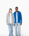K438 - Licht katoenen sweatvest met capuchon Black