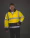 YHVP302 - 2-kleurig veiligheidsjack voor snelweg Hi Vis Orange / Navy