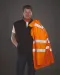 YHVP711 - Multifunctionele 7-in-1 jacks veiliheidsparka Hi Vis Orange