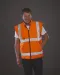 YHVP711 - Multifunctionele 7-in-1 jacks veiliheidsparka Hi Vis Orange