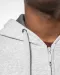 K444 - Sweatvest met capuchon White