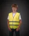 YHVW102CH - Veiligheidshesje met reflecterende zoom en strepen Hi Vis Orange