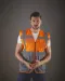 YHVW820 - Top Cool -hoge zichtbaarheid hesje Hi Vis Yellow