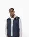 K679 - Met fleece gevoerde bodywarmer unisex Black / Grey