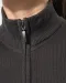 K962 - Dames cardigan met rits Black