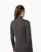 K962 - Dames cardigan met rits Black