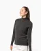 K962 - Dames cardigan met rits Black