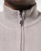 K961 - Heren cardigan met rits Black