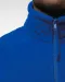 K917 - Microfleece met rits en raglanmouwen heren Black