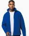 K917 - Microfleece met rits en raglanmouwen heren Black