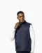 K679 - Met fleece gevoerde bodywarmer unisex Black / Grey