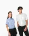 K539 - Heren non-iron micro sergé overhemd korte mouwen White