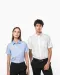 K539 - Heren non-iron micro sergé overhemd korte mouwen White
