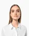 K538 - Dames non-iron blouse lange mouwen White