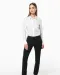 K538 - Dames non-iron blouse lange mouwen White