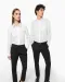 K537 - Heren non-iron overhemd lange mouwen White
