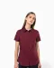 K532 - Dames stretch blouse korte mouwen Black