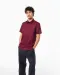 K531 - Heren stretch overhemd korte mouwen Black