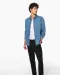 K512 - Herenoverhemd Denim Chambray Blue