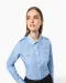 K506 - Damespilootoverhemd lange mouwen White