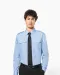K505 - Herenpilootoverhemd lange mouwen White