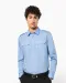 K505 - Herenpilootoverhemd lange mouwen White