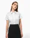 K504 - Damespilootoverhemd korte mouwen White