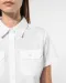 K504 - Damespilootoverhemd korte mouwen White