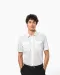 K503 - Herenpilootoverhemd korte mouwen White