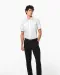 K503 - Herenpilootoverhemd korte mouwen White