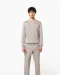 K967 - Herenpullover met ronde hals Black