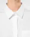 K542 - Dames poplin blouse lange mouwen White
