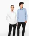 K541 - Heren poplin overhemd lange mouwen White