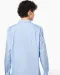 K541 - Heren poplin overhemd lange mouwen White