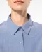 K534 - Dames Oxford blouse lange mouwen White