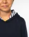 K4014 - Sweater met contrasterende capuchon met motief Black / Skate Graffiti