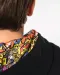 K4014 - Sweater met contrasterende capuchon met motief Black / Skate Graffiti