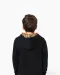 K4014 - Sweater met contrasterende capuchon met motief Black / Skate Graffiti