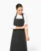 K8003 - Vintage schort Vintage Charcoal