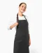 K8003 - Vintage schort Vintage Charcoal