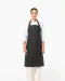 K8003 - Vintage schort Vintage Charcoal