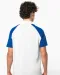 K226 - Polo baseball Black / White