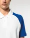 K226 - Polo baseball Black / White
