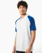 K226 - Polo baseball Black / White