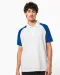 K226 - Polo baseball Black / White