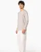 K480 - Herensweater BIO ronde hals raglanmouwen French Navy Heather