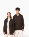 K479 - Sweatvest met capuchon Black